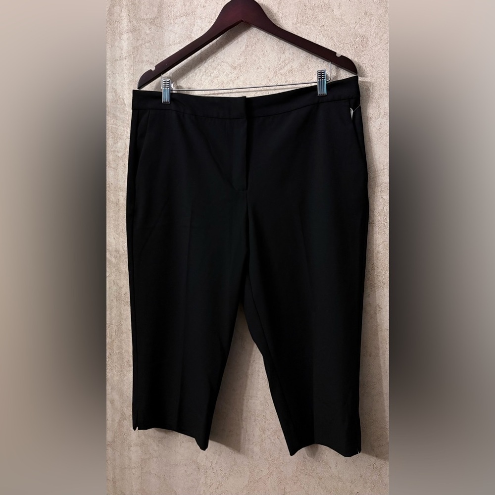 Rachel Zoe Wide Leg Capri Dress  Pants Size 12